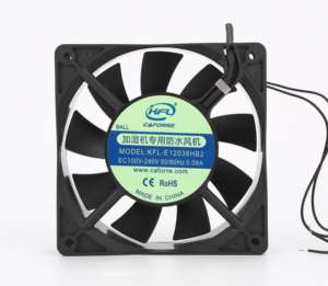 Ventilador Axial EC de Alta CFM 120mm 120x120x38mm 12038 160cfm 115/230V para Estação de Carregamento, Desumidificador, Estufa, Sistema de Energia - Product Image 2