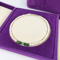 Boîte à bijoux rectangulaire de luxe en velours, anti-poussière, à double ouverture, personnalisée en gros, pour l'emballage de bijoux (perles, chaînes cubaines)