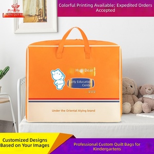 Durable Non-Woven Fabric <b>Large</b> Capacity Wardrobe Organizer Quilt <b>Storage</b> Backpack Bedding <b>Storage</b> Backpacks - Product Image 4