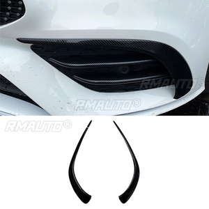 Car Front Bumper <b>Splitter</b> Side Spoiler Air Vent Body Kits Trim for Mercedes-Benz CLA-Class C118 CLA200 260 2020-2022 Car Styling - Product Image 1