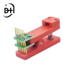 Soporte de prueba con espaciado de 2.54mm, pinza de sujeción para PCB, accesorio de sonda, pin pogo para programación y grabación, 3P 4P 5P 6P 7P 8P 9P 10P - Product Image 5