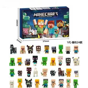 24 días Pixel Robot <span class=keywords><strong>Anime</strong></span> figuritas Navidad Calendario de Adviento caja ciega juguetes coleccionables Navidad cuenta regresiva regalo niños niñas - Product Image 2