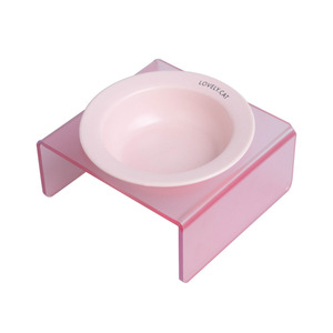 Nouvel Arrivage – Gamelle surélevée pour chat <span class=keywords><strong>en</strong></span> <span class=keywords><strong>verre</strong></span> et céramique, 8 couleurs, avec support <span class=keywords><strong>en</strong></span> plastique - Product Image 4