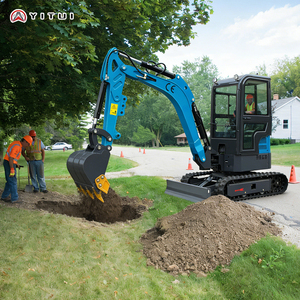 热销1.5吨液压迷你挖掘机定制发动机和颜色CE认证家用农用免运费 - Product Image 4