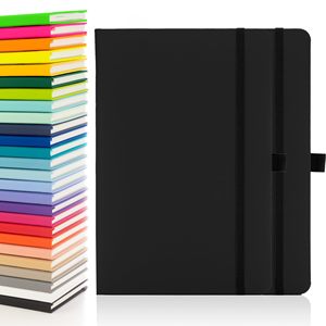 Wholesale Promotional Notebook A5 Business Aesthetic Linen Journals PU Leather Hardcover Notebooks for Students - Product Image 5
