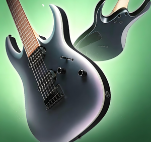 Guitarra Eléctrica Sólida RGA42EX de 24 Trastes con Puente Fijo y Configuración de Pastillas H-H, Modelo de Rendimiento Profesional para Música - Product Image 5
