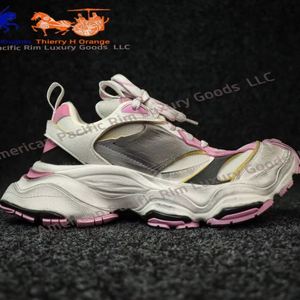 Zapatillas Deportivas Casuales de Cuero de Diseño de Lujo, Plantilla de Malla Plana, Parte Superior de PU de Alta Calidad, Zapatillas Unisex con Suela Gruesa, Estilo para Caminar - Product Image 4