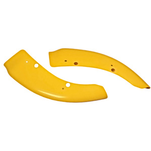 Protection inférieure du pare-chocs avant Dodge Charger 68327084AA en plastique jaune - Product Image 4