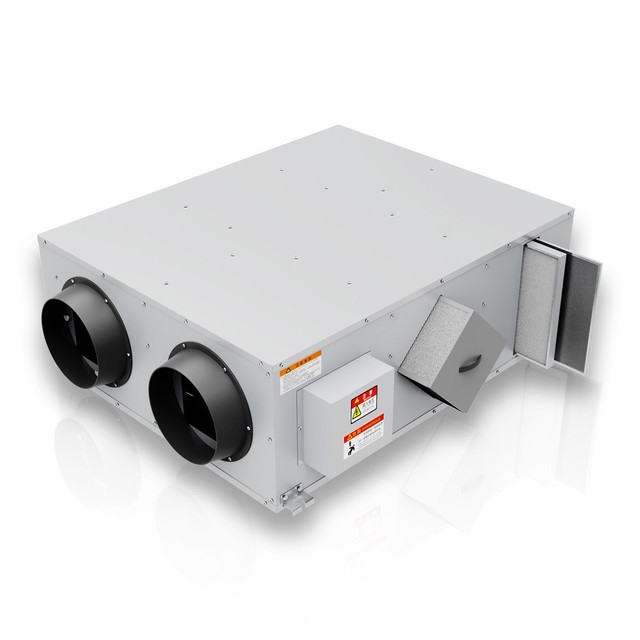 OEM HVAC System Ventilator with Fresh Air Erv/Hrv Heat Recovery 220V Mechanical Ventilation Duct Fan Motor Air Purifiers