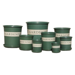 Wholesale Small Round Black 0.5 gallon Pots Durable Plastic Succulent Nursery Planters
