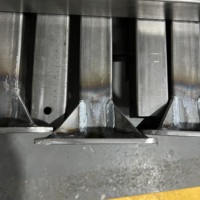 Support de fixation en fer soudé robuste YISHANG, en acier au carbone épaissi, soudure par immersion complète pour base de machines industrielles