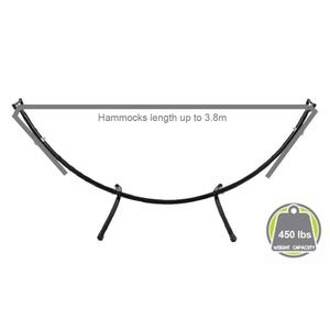 Danlong 8.3 piedi in acciaio salvaspazio amaca Stand portatile amaca Stand con ganci - Product Image 3
