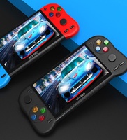 Console de jeu portable X19 Pro 5 pouces 8 Go 32 Go avec 6000 jeux gratuits pour Arcade Neogeo Mame Boutons colorés