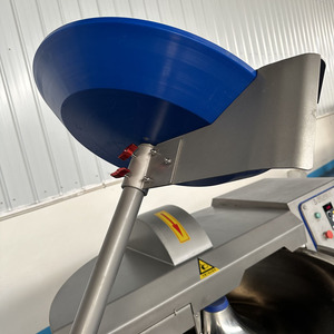 Aimeida Machine de découpe de viande congelée automatique à grande vitesse en acier inoxydable de haute qualité pour la transformation alimentaire, coupe-viande à bol pour porc - Product Image 5