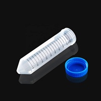 Support conique jetable pour laboratoire, tubes de falcon unisexes, 15ml/50ml, avec remise de diplôme transparent, 10 pièces