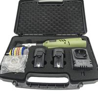 Mini-meuleuse sans fil à long cou avec 49 outils – Kit de découpe, meulage, polissage et perçage rotatif