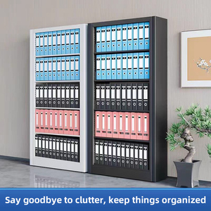 Estantería de Acero Laminado en Frío de Alta Resistencia |   Diseño Ajustable de Múltiples Niveles |   Solución para Ahorrar Espacio en el Hogar y la Oficina: Exhibición y Almacenamiento de Libros - Product Image 4
