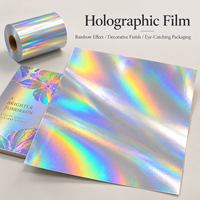 Film BOPP mat effet éclatant pour emballage de boîtes, emballage de gâteaux, impression, film de plastification thermique brillant, film de plastification à froid