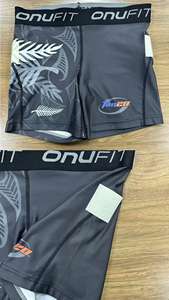 Medias de etiqueta para mujer Medias de juego australianas personalizadas Tag League Short Tight Rugby Compresión Mujeres Niñas Spanks con velcro - Product Image 6