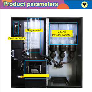 Máquina Expendedora de Bebidas Calientes Instantáneas Totalmente Automática que Funciona con Monedas, para Tratamiento de Agua, con Dispensación Rápida - Product Image 4