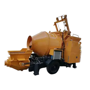 JBT30.6.62RS Diesel Or Electric Mini Portable Cement Mixing Pump 6Mpa Delivery Height 50m Small Concrete Mixer With Pump 30m3/h