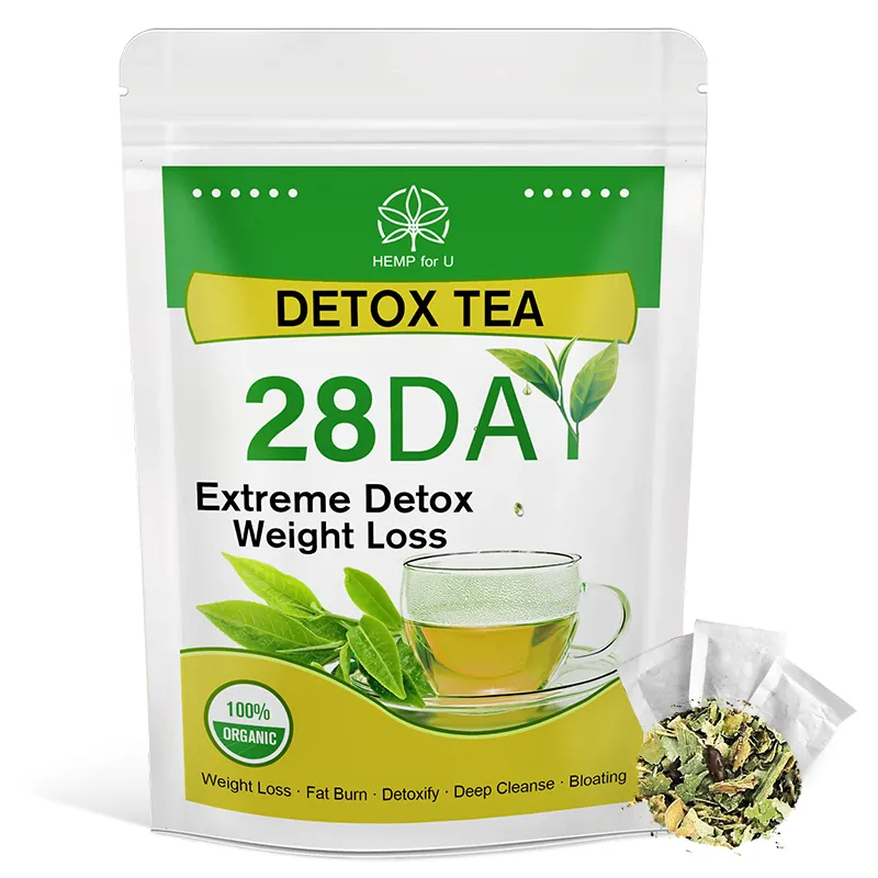 28Days HFU Slimming Product Speeds Weight Loss Fat Burns Oil Scraping Reduce Fat Cleans Detox Tea