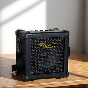 Combo <span class=keywords><strong>Guitar</strong></span> AIERKE EWAVE MG-5 5W có pin dành cho nhạc đường phố - Product Image 1