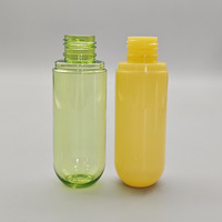 Flacon pulvérisateur en plastique de 80 ml avec pompe à lotion, ensemble assorti pour nettoyant visage, shampoing, huile essentielle