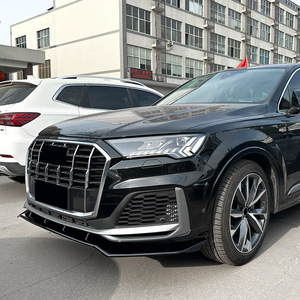 Audi Q7 2020-2023 Sline Front Bumper Splitter Carbon Fiber Texture Matte Finish Exterior Modification Part Number 1070 - Product Image 3