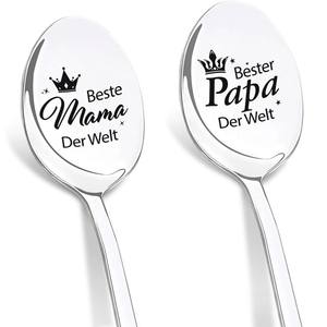 Cuchara para Café y Té 'Abuelo' - Acero Inoxidable Grabado con '<span class=keywords><strong>Buenos</strong></span> Días' para Regalos de Cumpleaños, <span class=keywords><strong>Navidad</strong></span> y Día del Padre - Product Image 4