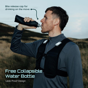 Chaleco Deportivo para Correr, con Espacio para Teléfono Móvil, para Senderismo, Montañismo, Ciclismo, Multifuncional, con Bolsillo para Botella de Agua, Mochila de Hidratación - Product Image 4