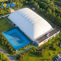 Dôme sportif gonflable en membrane PVDF pour le tennis, le football et le basketball