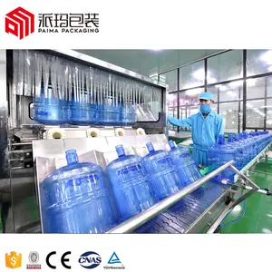 Good Business Project A To Z Automatic 19L 20L bottle 5Gallon washing filling and capping machine line