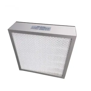 Home HEPA Air Filter Custom H13 H14 Mini Pleated HEPA Filter For FFU Replacement