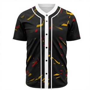 เสื้อเบสบอลคลาสสิกแบบสั้น ปรับแต่งได้ วัสดุนุ่ม ทนทาน ระบายอากาศได้ดี ใส่สบาย ดีไซน์สวยงาม ไซส์ใหญ่ แห้งเร็ว สมบูรณ์แบบ - Product Image 1