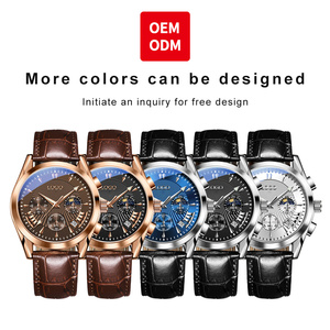 Đồng hồ đeo tay thể thao nam <span class=keywords><strong>quartz</strong></span> cao cấp OEM 2876 mới, giao hàng nhanh, có thể tùy chỉnh theo nhà máy, nhãn hiệu riêng, đường kính mặt số 40mm - Product Image 4