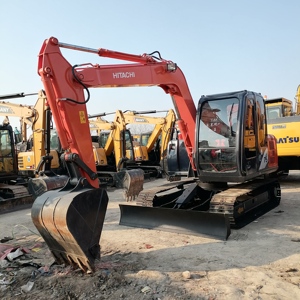 HITACHI 75รถตักตีนตะขาบ7.5ton ผลิตในประเทศญี่ปุ่นอุปกรณ์ก่อสร้างตีนตะขาบแบบเคลื่อนที่ได้ ZX75 120 170 240 270 - Product Image 4