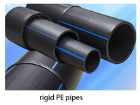 Ligne de production d'extrusion de tuyaux en plastique PE/HDPE à vis simple pour usine, 16-630 mm