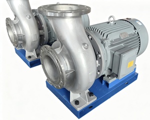 Pompe centrifuge horizontale à faible et grand débit de 400 m3/h pour l'irrigation ISW200-200I, légère - Product Image 4