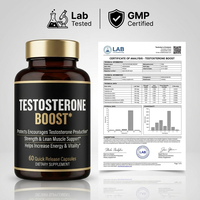 VerdeForce Booster de vitalité et d'équilibre hormonal pour hommes |   Complément alimentaire naturel pour la vitalité et l'énergie |   60 capsules à libération rapide