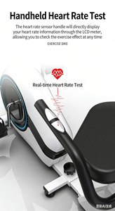 Vélo <span class=keywords><strong>elliptique</strong></span> pliable en acier magnétique de bonne qualité, prix d'usine, vente chaude en gros - Product Image 3