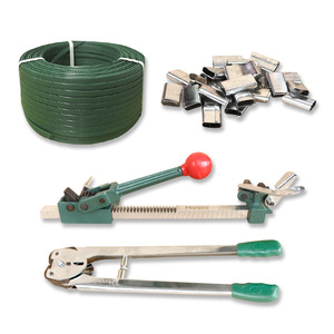 Sangles d'emballage en PP, épaisseur 1,5 mm, outils de cerclage manuels pour la reliure et l'emballage de cartons - Product Image 1