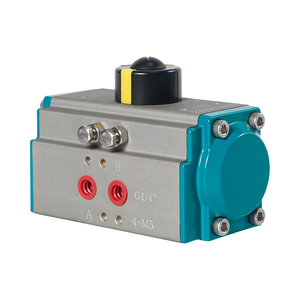 Пневматический привод FDS AT32-AT270 из алюминиевого сплава, одностороннего и двустороннего действия, с управлением кнопочным переключателем - Product Image 2