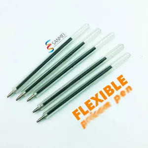 4 inch Plastic Short No Sharp Soft Tube Clear Flexible Prison Pen