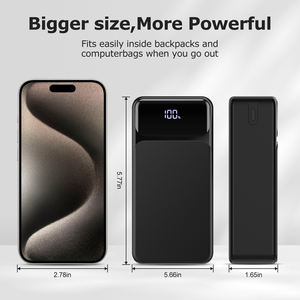 Fast Charging <strong>Power</strong> <strong>Bank</strong> Station Digital Display <strong>Power</strong> <strong>Bank</strong> 50000mAh 20W 22.5w With Built-in Cable - Product Image 6