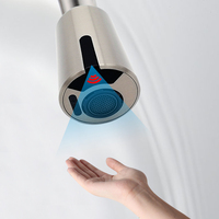 Robinet mitigeur à capteur infrarouge, robinet à capteur, robinet d'eau automatique pour salle de bain
