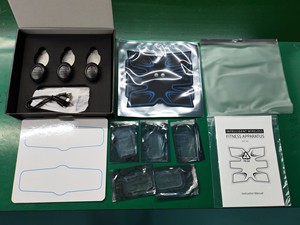 Électrostimulateur abdominal sans fil pour bras et jambes, coussin de massage et tonification musculaire, appareil d'entraînement abdominal électronique RF - Product Image 6