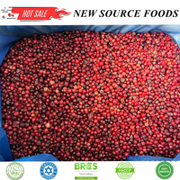Bevroren Lingonberry Bulk/Kleine Verpakking Bevroren Fruit Iqf Bevroren Lingonberry Bosbes Export Rusland Oorsprong China