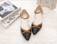 Sandales d'été à talon épais (3-6 cm) JR Ode Joy 666 pour femme, à bout fermé, avec bride de cheville et fermeture à boucle en similicuir