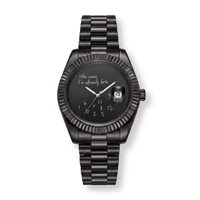 Montre à quartz pour homme, boîtier en alliage, bracelet en acier inoxydable bicolore, cadran en verre minéral, résistance à l'eau 30M, 39 mm, fermoir papillon, loisirs